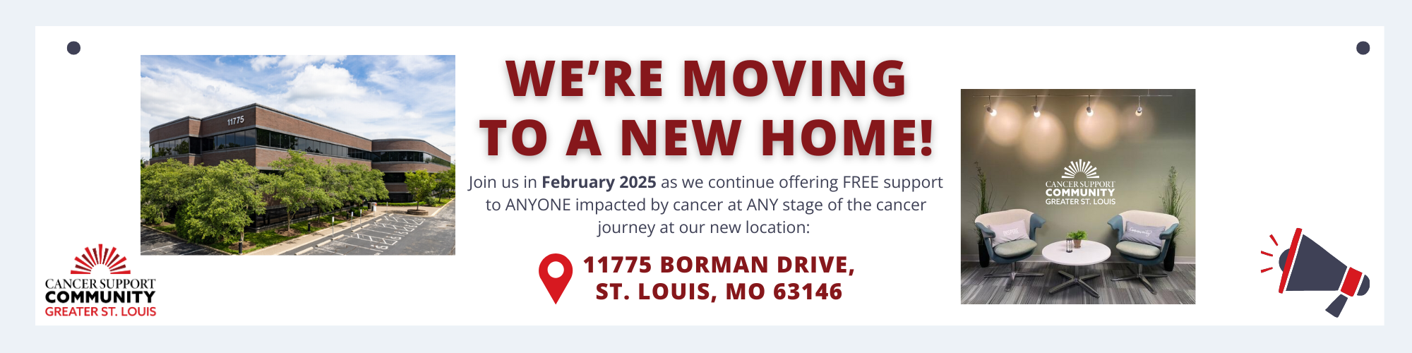 Learn more about our new home!