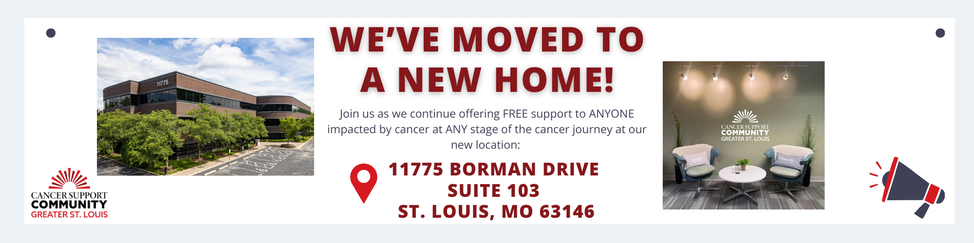 Learn more about our new home!